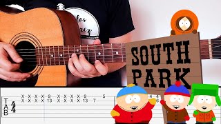 South Park Intro TABS  PDF  Primus  Guitarra Carlos Suárez [upl. by Llibyc]