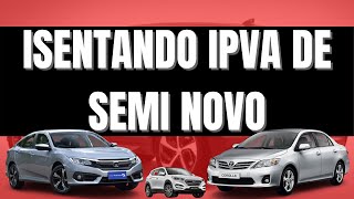 PCD TEM ISENÇÃO EM CARRO USADO APRENDA O QUE PRECISA PARA SOLICITAR [upl. by Aleahcim]