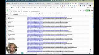 How to easily find company domain URL based off company name in Google Sheets [upl. by Suhpesoj280]