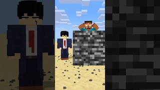 HELP Herobrine To Power Up Then Break Bigger And Bigger Bedrock friendship shorts trending anime [upl. by Stanislas907]