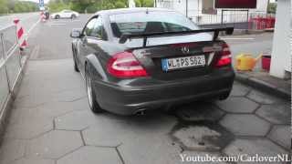 Mercedes CLK DTM AMG Startup amp Accelerations HD [upl. by Hammad]