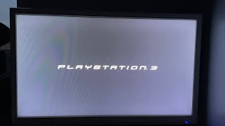 PS3 with old startup and game load screen [upl. by Leachim440]