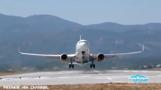 Very late take off  Overloaded airplanes  Short runway takeoff [upl. by Letizia565]