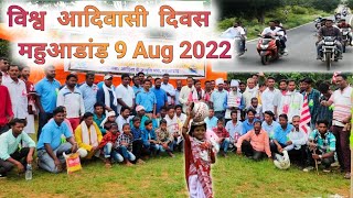 विश्व आदिवासी दिवस महुआडांड़ Vishva Adivasi Divas Mahuadanr Jharkhand  ekkab13 Adivasi Boy Vlog [upl. by Caresse478]