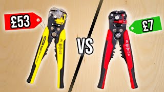 Cheap Vs Expensive Cable Strippers💰Tool Battle [upl. by Enymzaj]