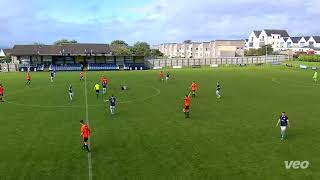 PORTSTEWART 51 BRANTWOOD  IRISH CUP 2nd ROUND 202425  HIGHLIGHTS [upl. by Darcey]