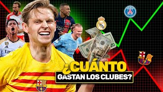 LA BRUTAL CANTIDAD que GASTAN EN SUELDOS los GRANDES de EUROPA ¡UNA TOTAL BURLA LO DEL BARÇA💰🔥 [upl. by Skill]