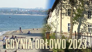 Gdynia Orłowo  Molo  Klif  Plaża  Plastyk  Wrzesień 2023 [upl. by Aivekal559]