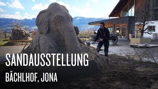 Sandskulpturen auf dem Bächlihof [upl. by Milla]