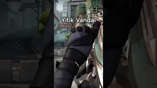 VALORANTTAKİ EN İYİ 5 VANDAL SKİNİ Güncel Skinler valorant gaming [upl. by Ahsirtak]