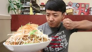 The MASSIVE Pad Thai Noodle Challenge [upl. by Josiah]