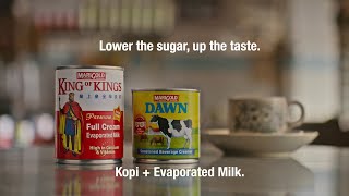 Kopi  Evaporated Milk Lower the sugar up the taste [upl. by Ayet]