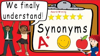 Synonyms  Award Winning Synonym Teaching Video  What are Synonyms [upl. by Capps]