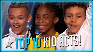 TOP 10 BEST Kid Auditions from Britains Got Talent 2024 [upl. by Atilol]