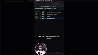 How to Interactive Rebase in GitKraken Desktop ✍️ shorts [upl. by Nyleak]