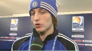 David Luiz parabeniza o Corinthians após a derrota do Chelsea [upl. by Unam]