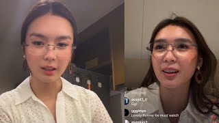 FRANCINE DIAZ NAGTARAY SA LIVE IG [upl. by Munmro]