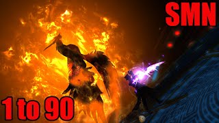 FFXIV Endwalker ArcanistSummoner 1 to 90 Leveling Skills Guide [upl. by Erickson]