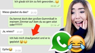 bei dieser UNTERHALTUNG auf WhatsApp LACHST du [upl. by Ahsiuqat319]