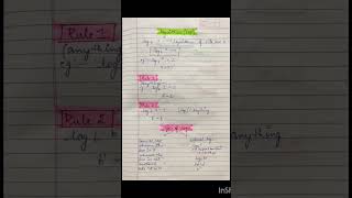 class 11 basic maths logarithm physicscoverd with easy tricks [upl. by Enomaj607]