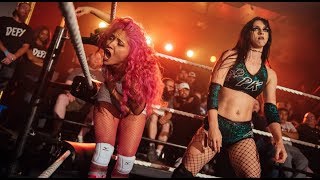 Priscilla Kelly vs Danika Della Rouge Feature Match Friday  DEFY Wrestling [upl. by Nyleahcim]