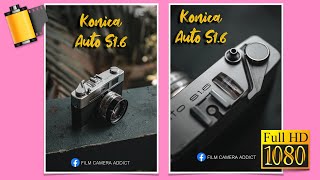 รีวิวกล้องฟิล์ม rangefinder KONICA AUTO S 16 [upl. by Bosch]