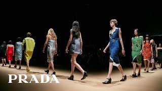 Miuccia Prada and Raf Simons present Prada SS23 Womenswear Collection [upl. by Kassaraba]