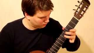 Patrik Kleemola plays Leo Brouwer´s Estudio 11 Estudios sencillos [upl. by Ycal]