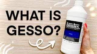 What is Gesso How To Use Gesso  Why Its Important For Sketchbooks amp Paintings [upl. by Aicnilav]