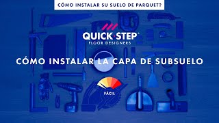 ¿Cómo instalar la capa de subsuelo  Tutorial de QuickStep [upl. by Ahsoem]