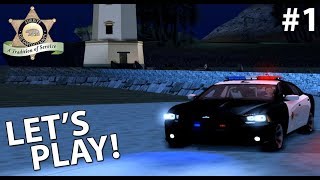 LSRP  LSSD Sheriffs Lets Play 1 [upl. by Yeslehc]