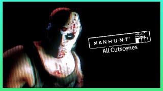 Manhunt 1 All Cutscenes  Endings  After Credits Scene 1080P [upl. by Riem30]