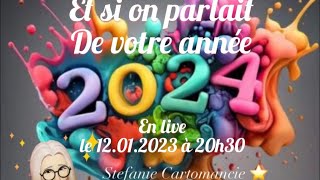 🌸REPLAY live discussion  si on parlait de votre année personnelle 2024 [upl. by Ajay]