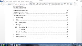 Word automatisches Inhaltsverzeichnis und Seitenzahlen erstellen  Komplettkurs Tutorial [upl. by Cul992]