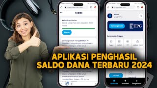 CARA MENDAPATKAN SALDO DANA GRATIS 3000 SETIAP HARI  APLIKASI PENGHASIL SALDO DANA TERBARU 2024 [upl. by Domenic]