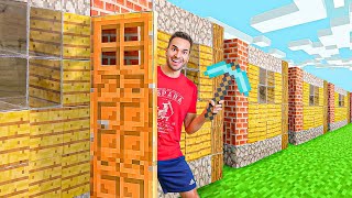 HO FINITO LA CASA DI MINECRAFT NELLA VITA REALE [upl. by Ezri]