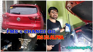 PMS amp Change Oil MG ZS Alpha  DIY and Safety Tips  JulzGaragePh [upl. by Osnohpla]