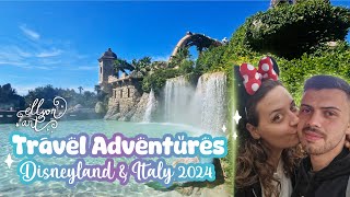 Travel Adventures ✨ Disneyland France amp Italy 2024 [upl. by Abey641]