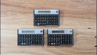 Comparison of HP 10C HP 11C and HP 15C Scientific Calculators [upl. by Ecirbaf]