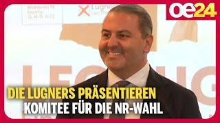 Die Lugners präsentieren Komitee für die NRWahl [upl. by Rodl]