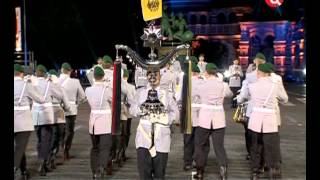 Musikkorps der Bundeswehr auf dem Roten Platz in Moskau 2012 [upl. by Orlina]