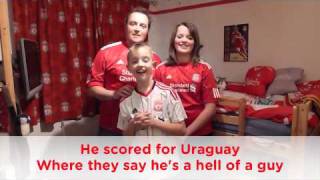 Luis Suarez song for Liverpool FC [upl. by Enier]