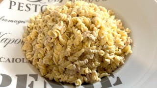 Les pâtes au thon 🍝recette facile et rapide rapide [upl. by Anetta]