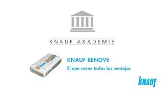 KNAUF RENOVE I Instalación  Knauf España [upl. by Pammy739]