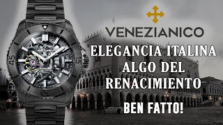 Comodidad y estilo en un reloj  Venezianico Nereide Ultraleggero  Reseña en español [upl. by Godric440]