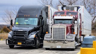 Trapped At Loves Truck Stop In Oklahoma  CLOSE PARKING [upl. by Lyndsey]