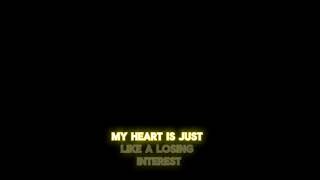 Losing Interest Lyrics fypシ゚viral [upl. by Irtimed]