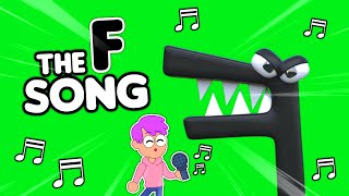 THE ALPHABET LORE quotFquot SONG 🎵 ft RAINBOW FRIENDS ROBLOX amp MORE Official LankyBox Music Video [upl. by Pownall]