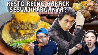 COBAIN STEAK JEPANG MEWAH PUNYA REINO BARACK  KITA REVIEW JUJUR… [upl. by Nelloc840]