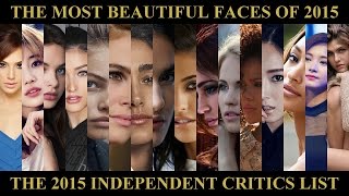 The 100 Most Beautiful Faces of 2015 [upl. by Koetke272]